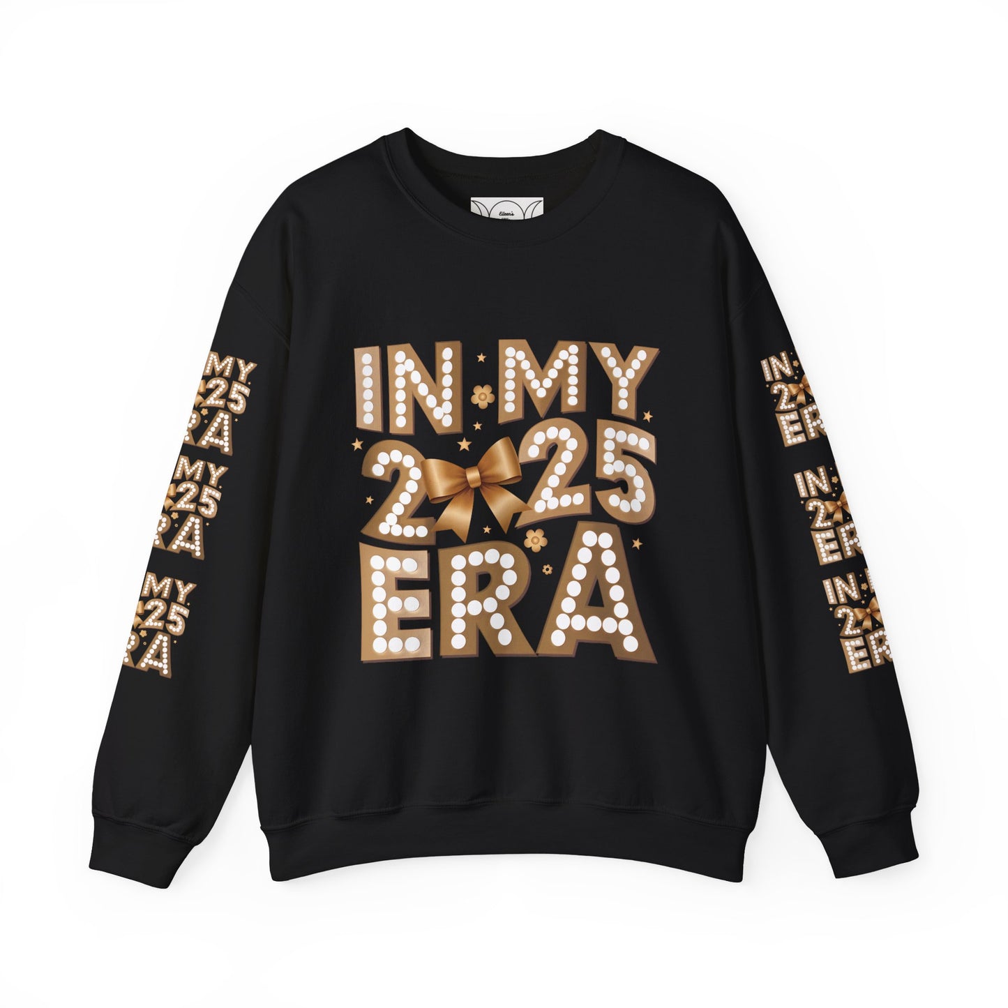 In 2025 era, Unisex Heavy Blend™ Crewneck Sweatshirt (sleeve design)