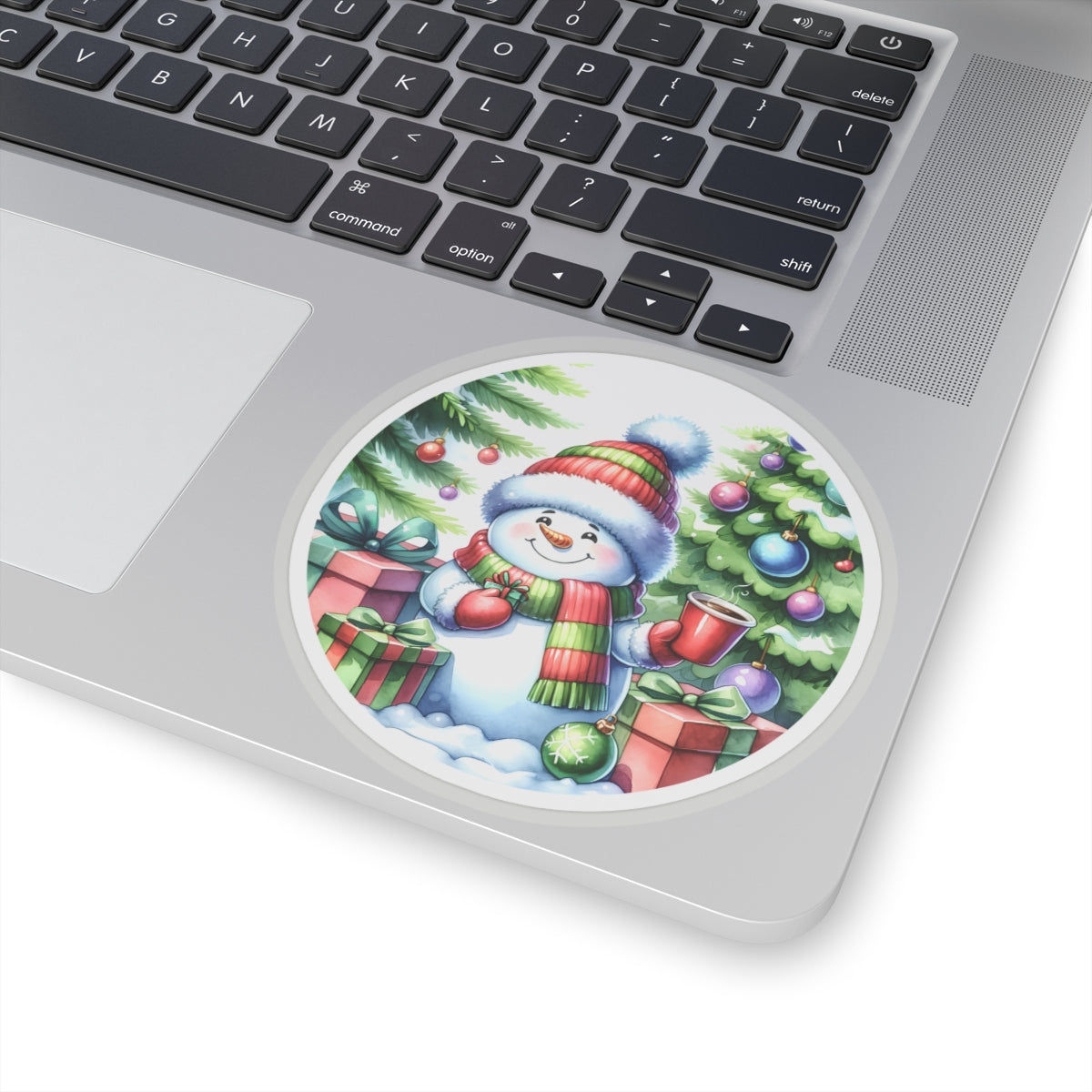 Snowman, Kiss-Cut Stickers