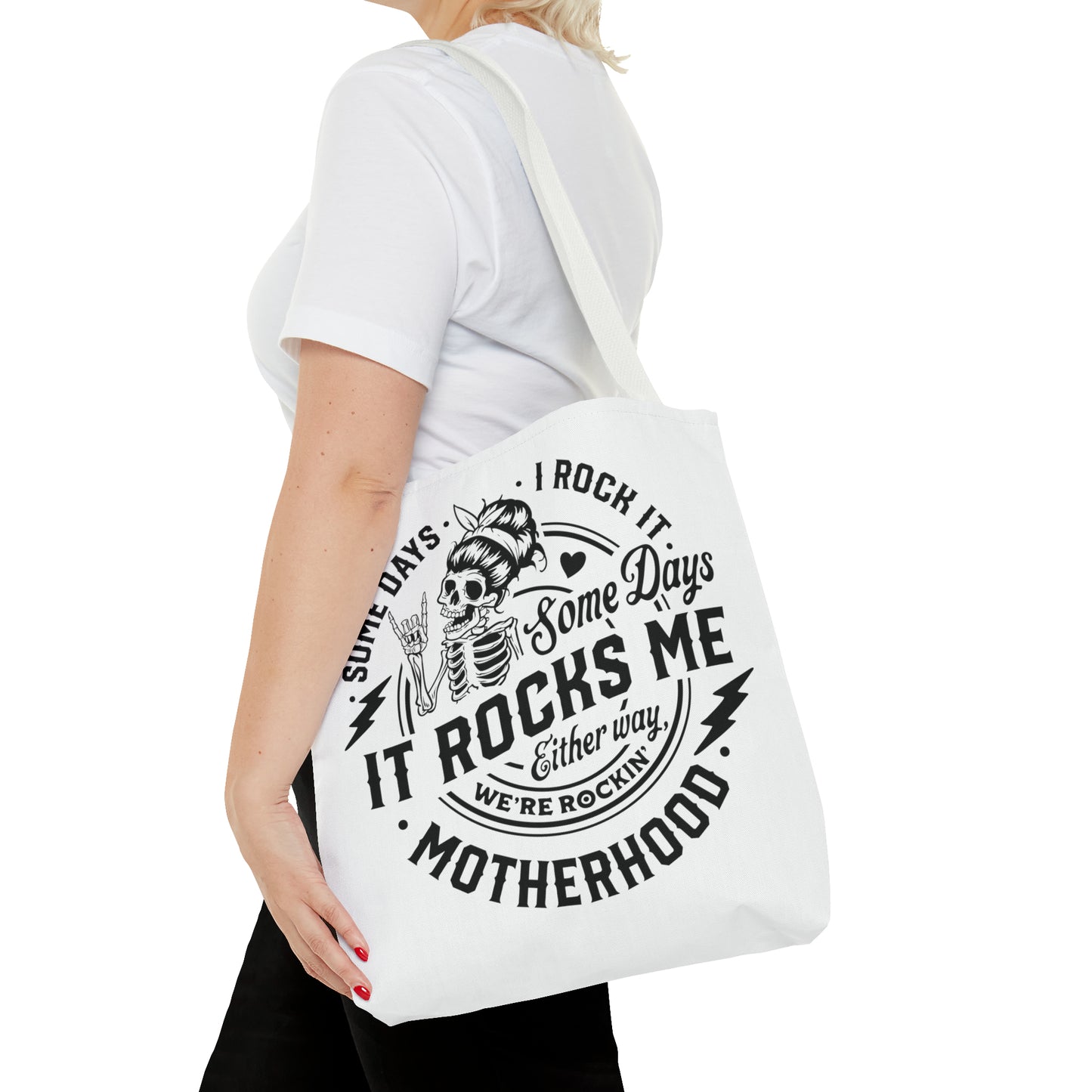 Rocking motherhood,Tote Bag (AOP)