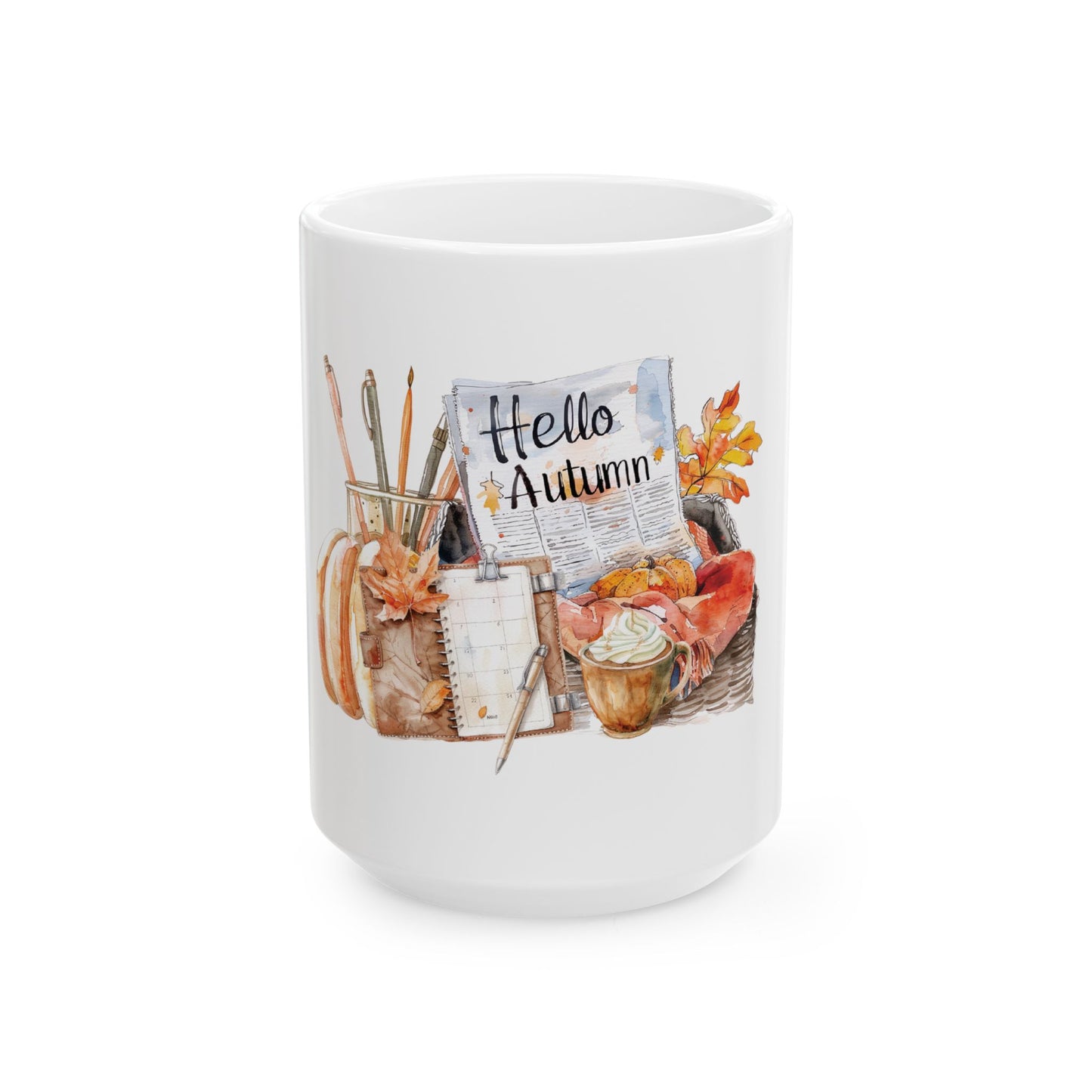 #autumnvibes,  Ceramic Mug 11oz & 15 oz