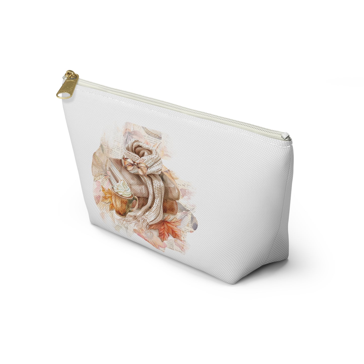 #autumn,  Accessory Pouch w T-bottom