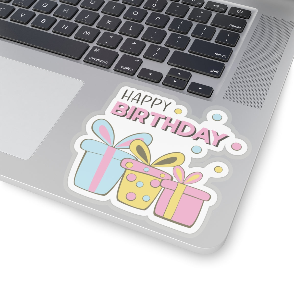 Happy birthday, Kiss-Cut Stickers