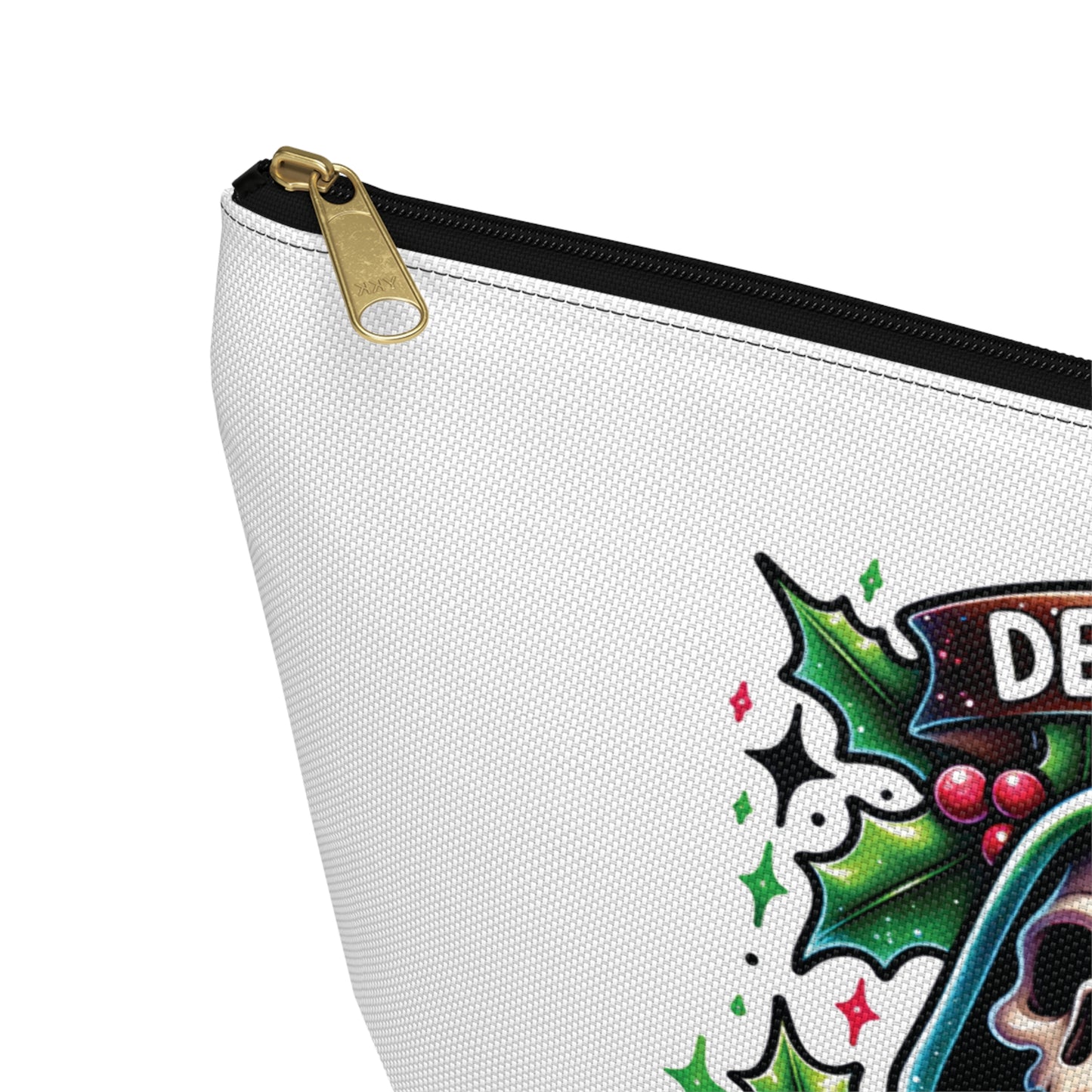 Dead inside but it’s Christmas,  Accessory Pouch w T-bottoms