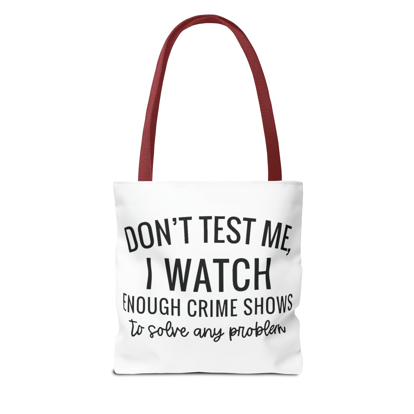 True crime watchers, Tote Bag (AOP)