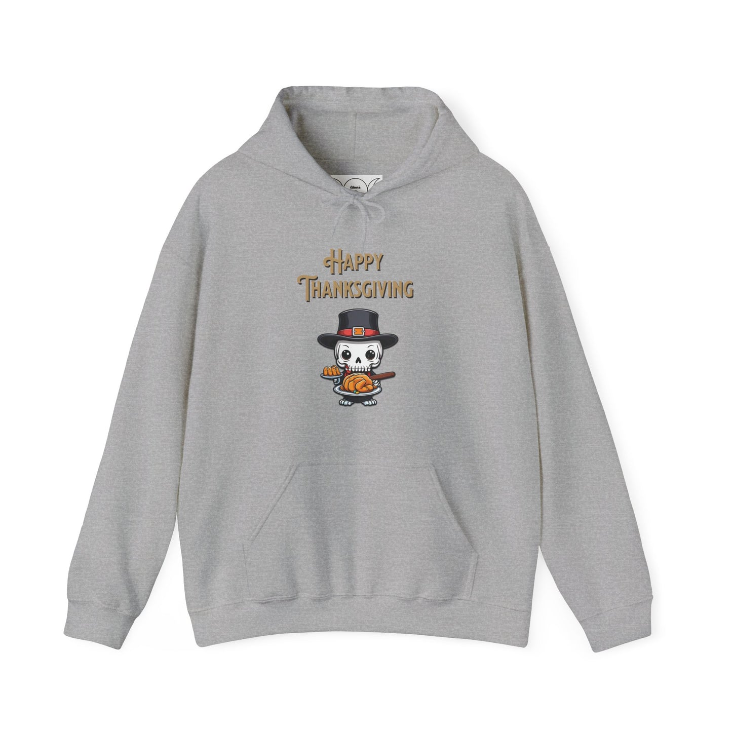 Happy thanksgiving ,  Unisex Heavy Blend™ Hooded Sweatshirt (no side arm design)