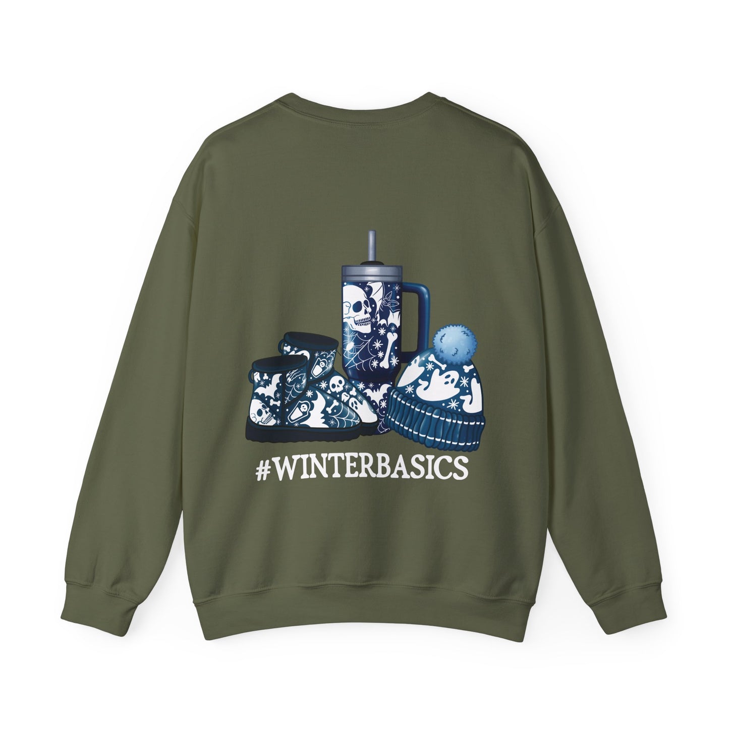 Copy of #winterbasics, ™ Crewneck Sweatshirt (no sleeve design )