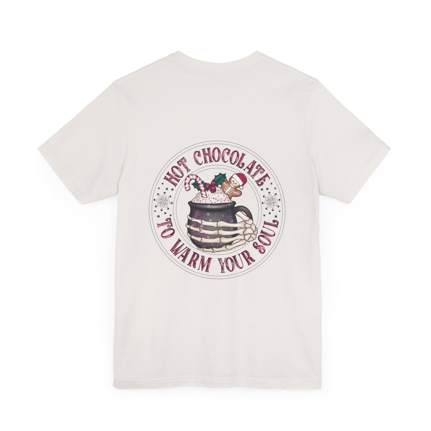 Hot chocolate , Unisex Jersey Short Sleeve Tee ( no sleeve design)