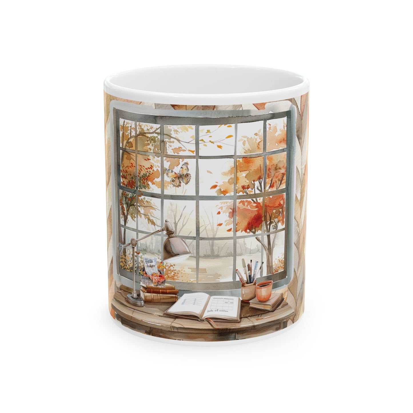 #autumnvibes,  Ceramic Mug 11oz & 15 oz