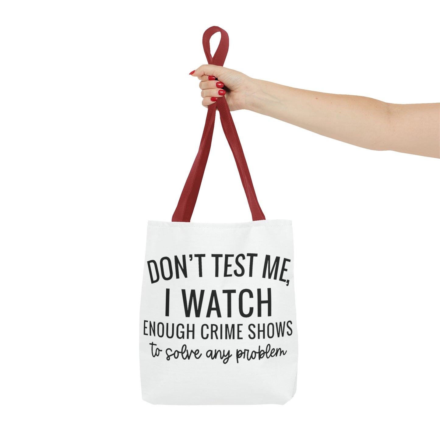 True crime watchers, Tote Bag (AOP)