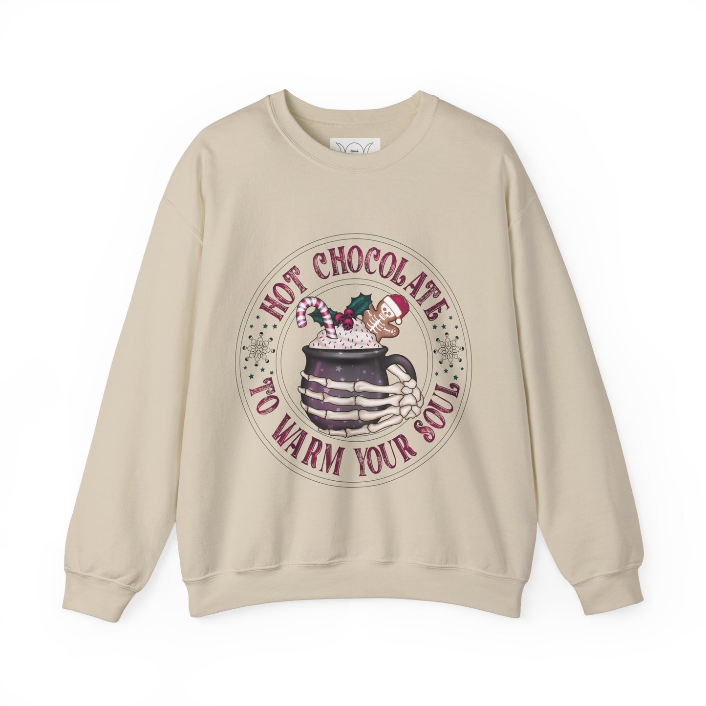 Hot chocolate to warm up my soul, ™ Crewneck Sweatshirt ( no sleeve design )