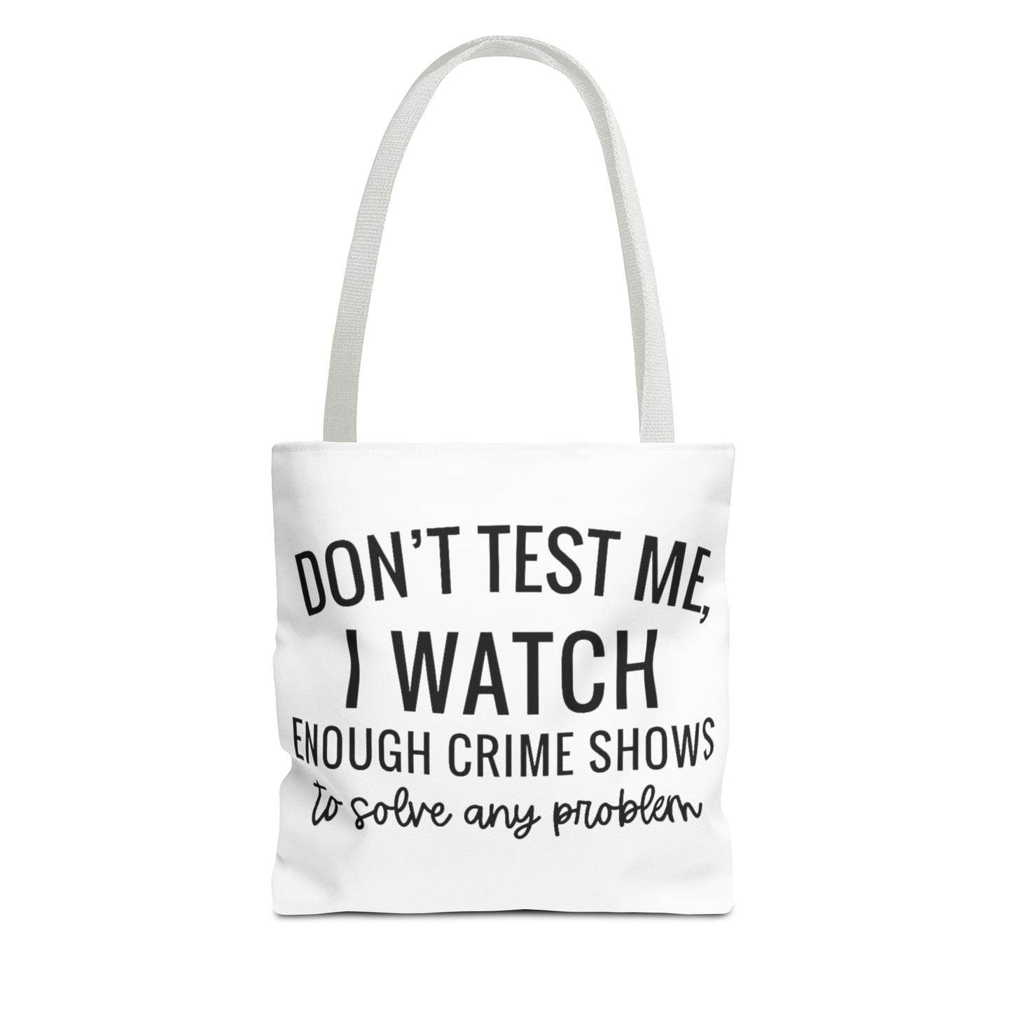 True crime watchers, Tote Bag (AOP)