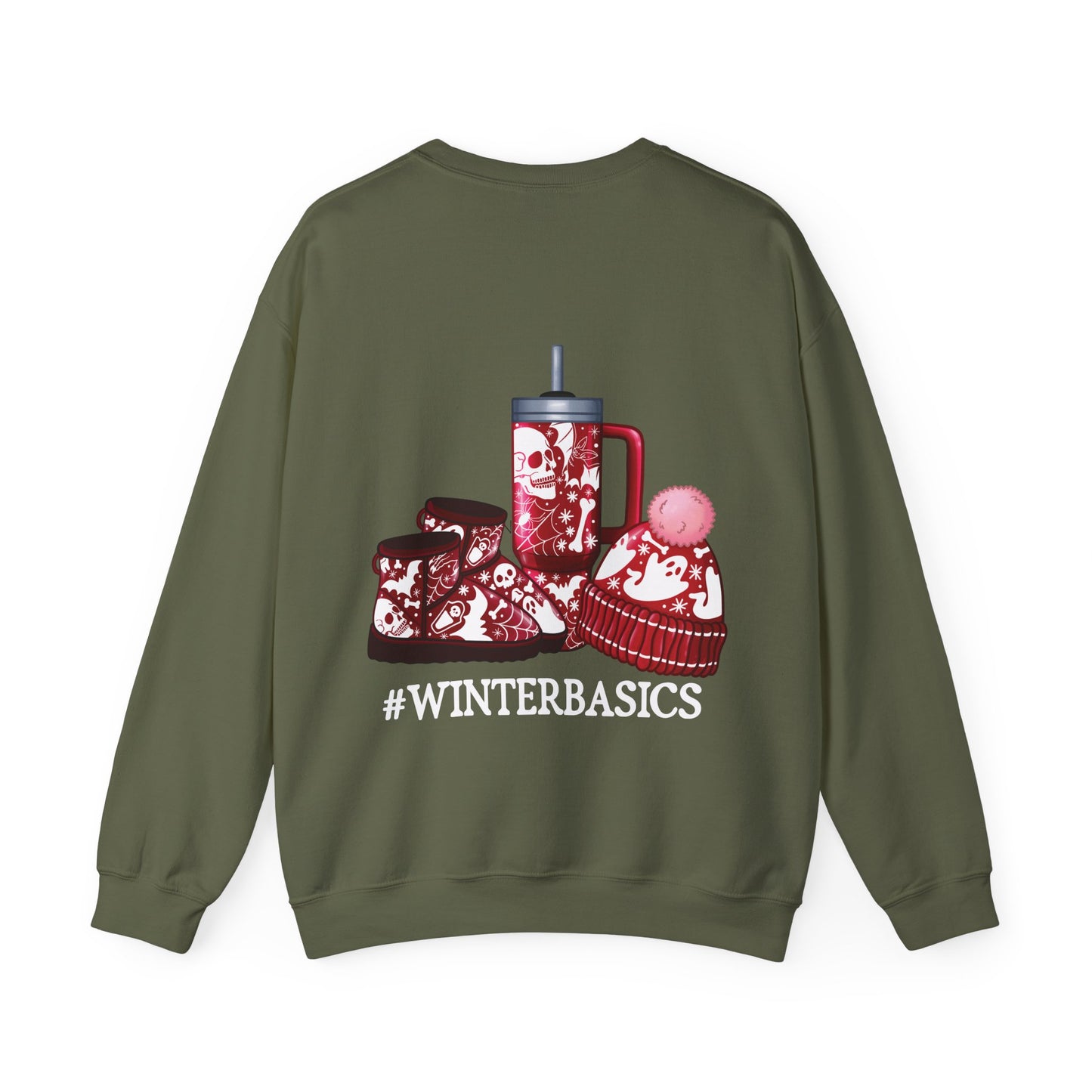 #winterbasics, ™ Crewneck Sweatshirt (no sleeve design )