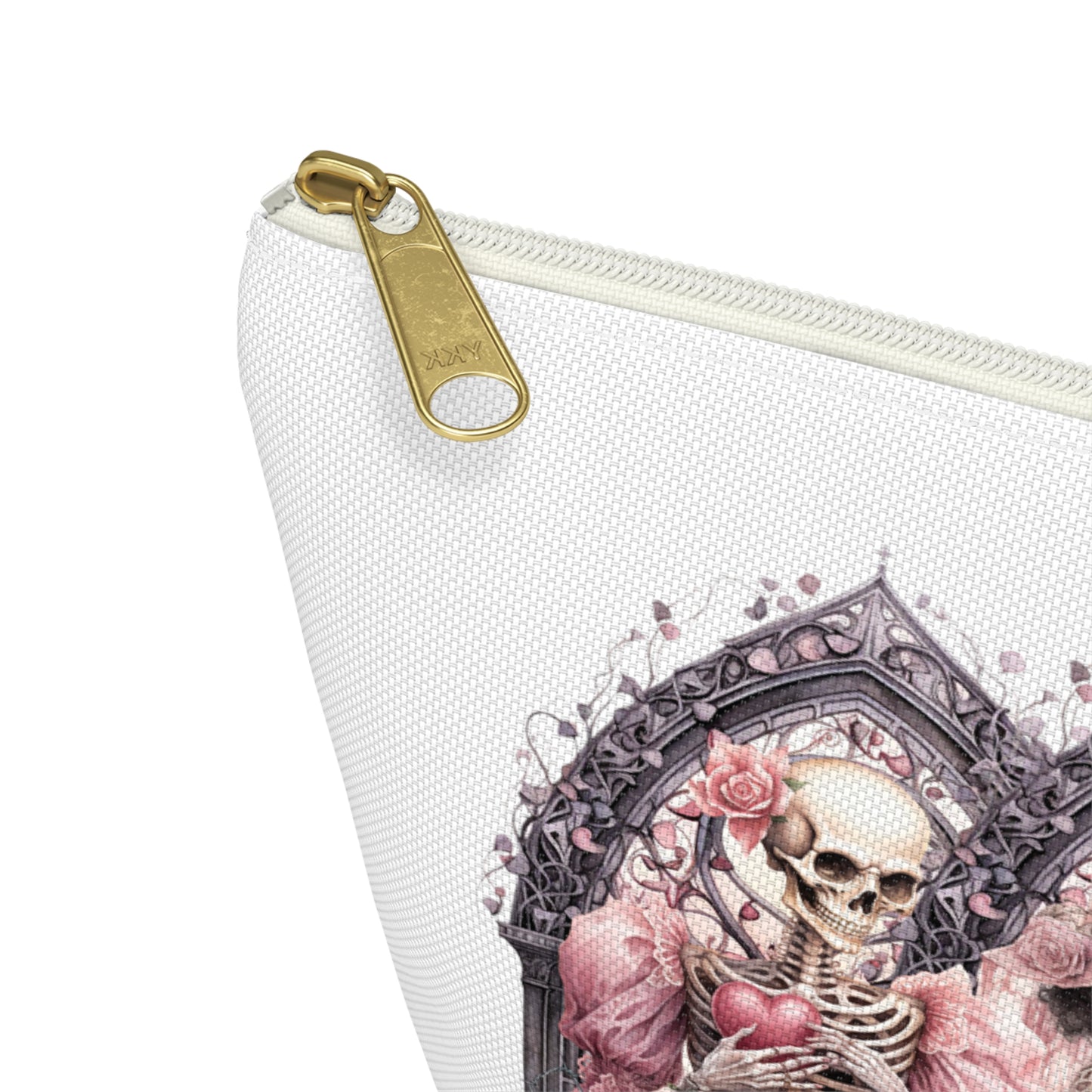 Even in death… we never part, Accessory Pouch w T-bottom