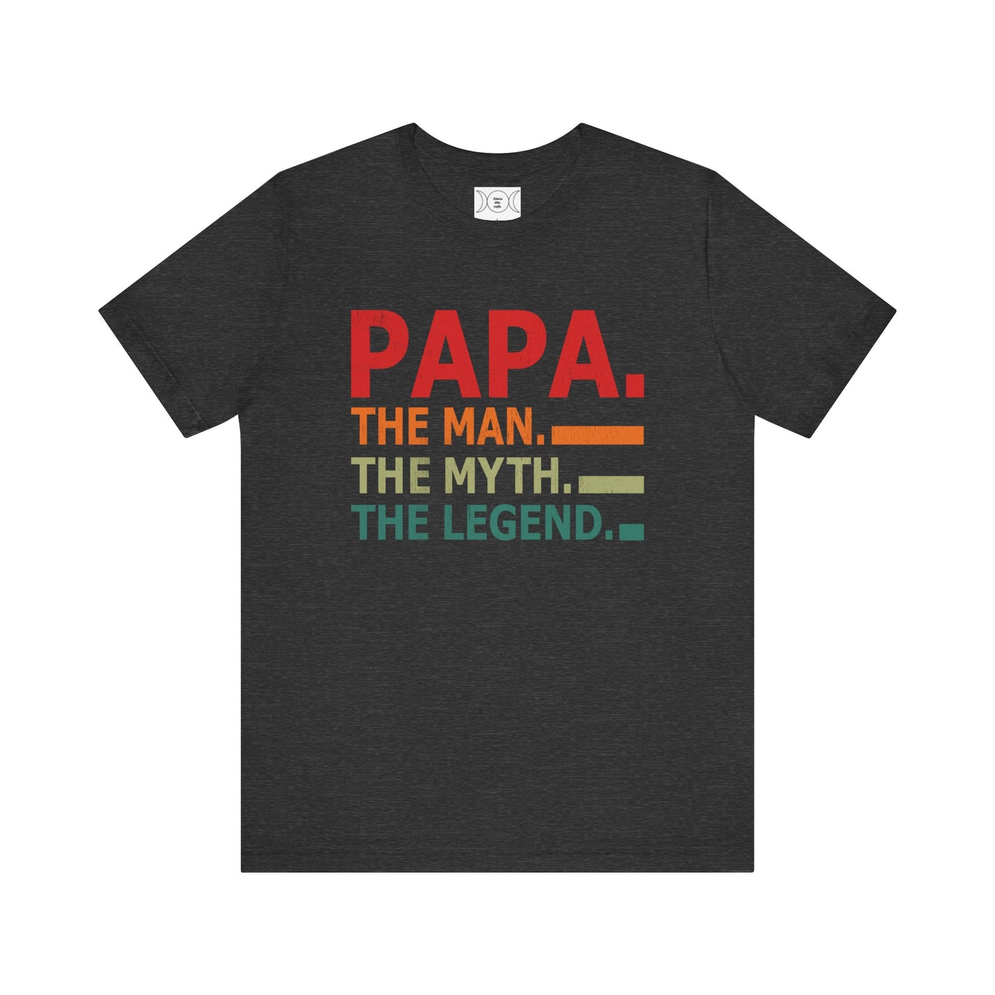 Papa, Unisex Jersey Short Sleeve Tee (no arm design)