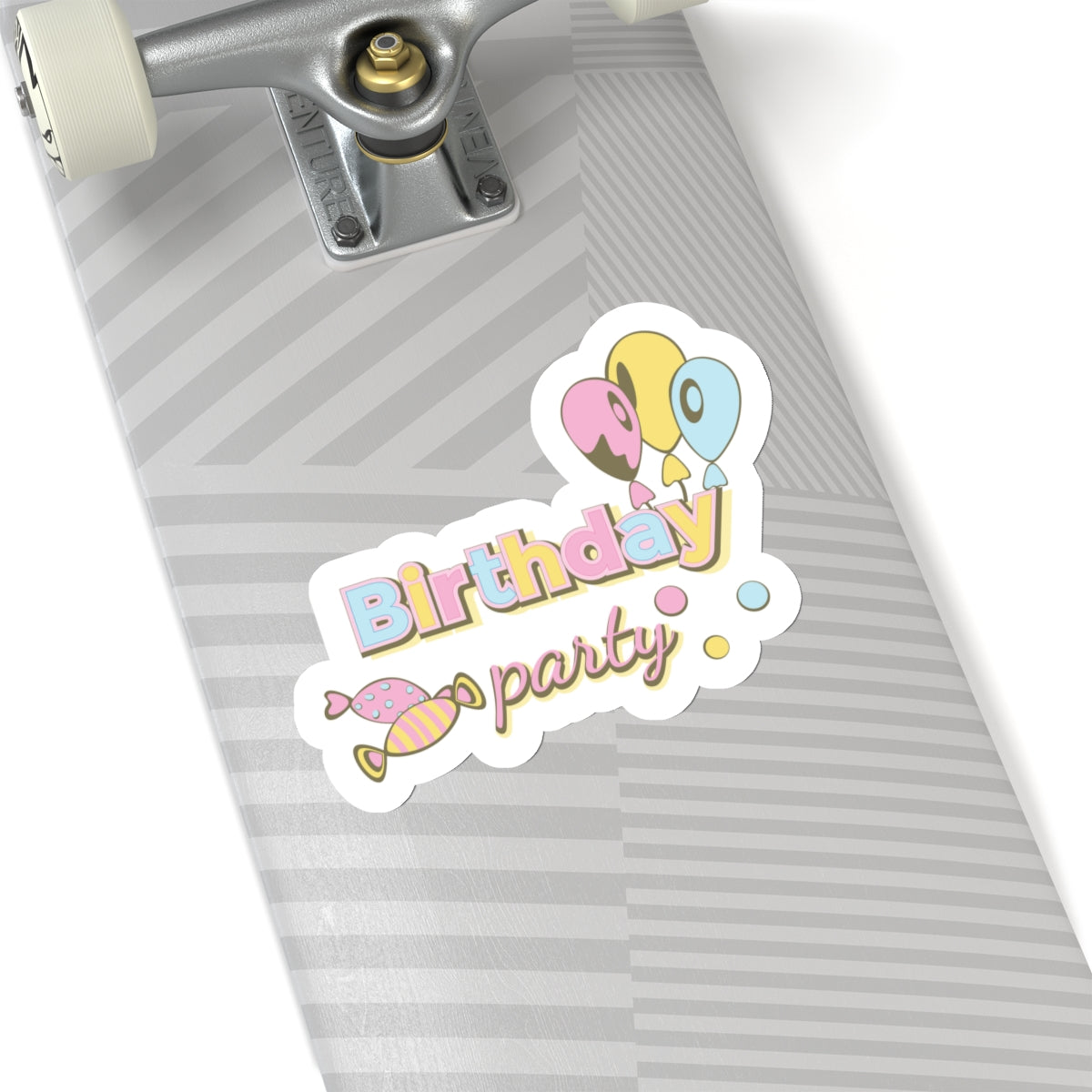 Birthday party, Kiss-Cut Stickers