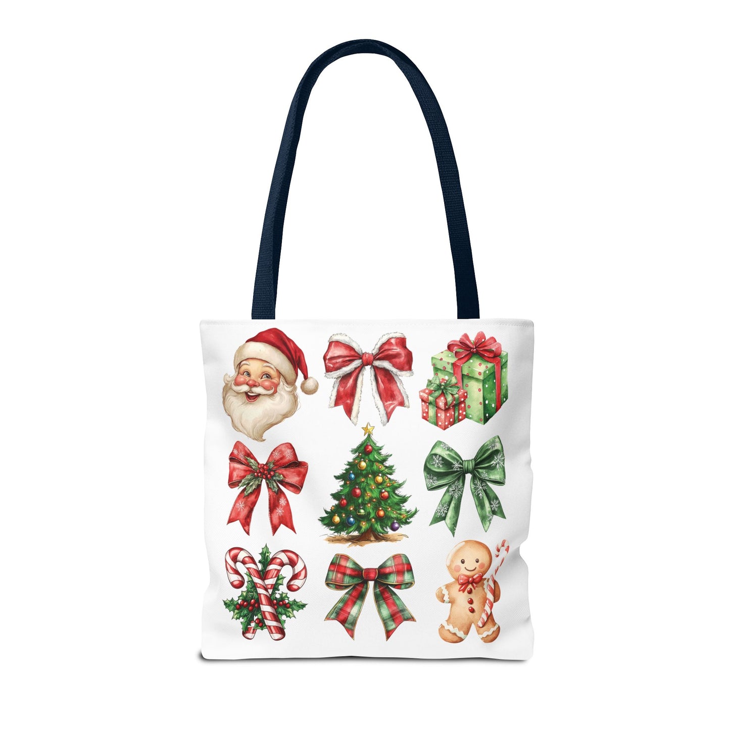 Christmas and bows, Tote Bag (AOP)