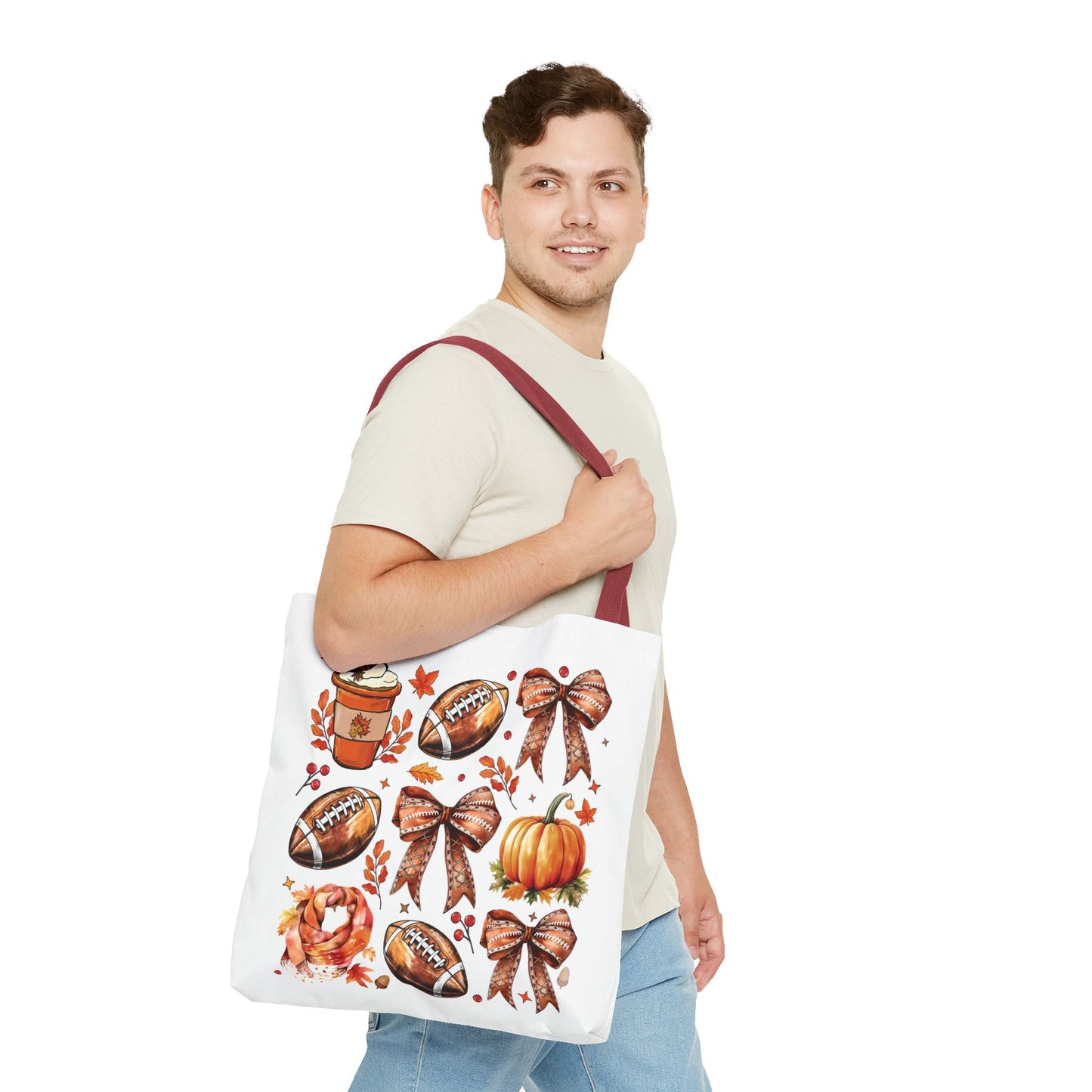 Fall and bows, Tote Bag (AOP)