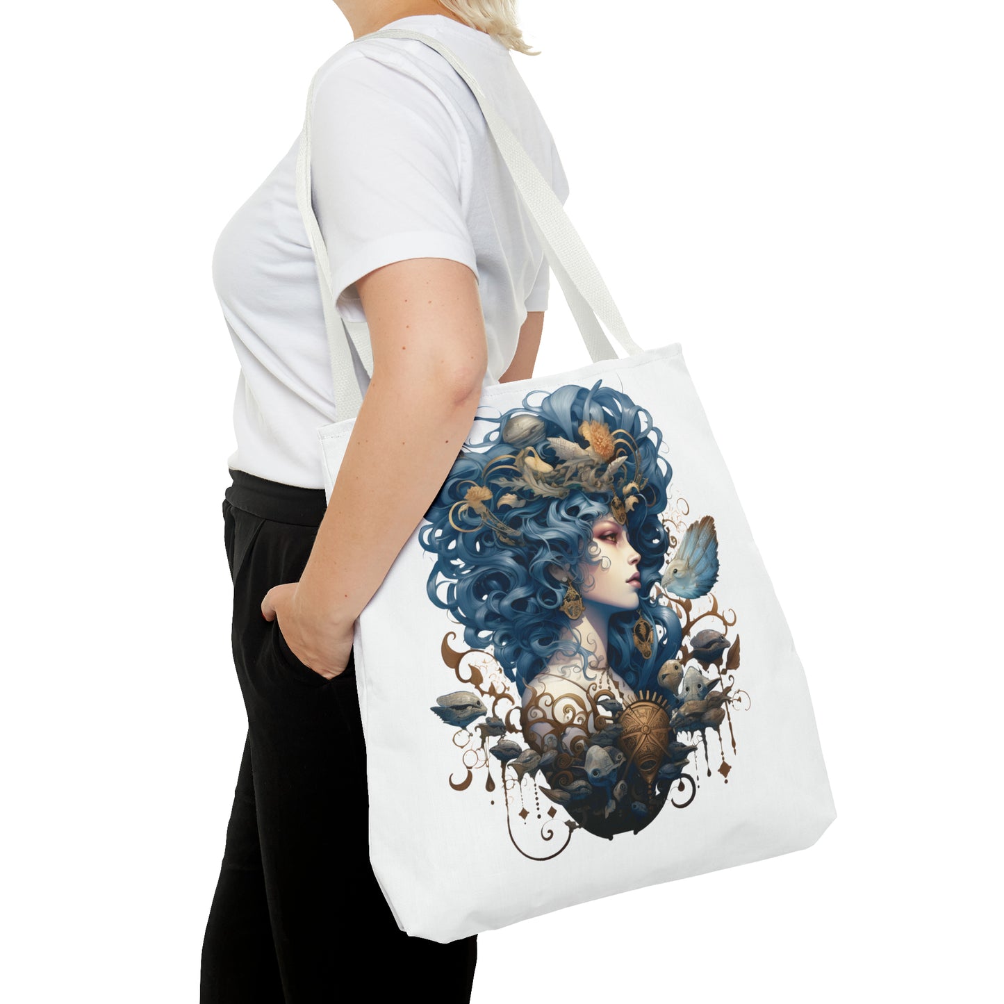 Aquarius, Tote Bag (AOP)