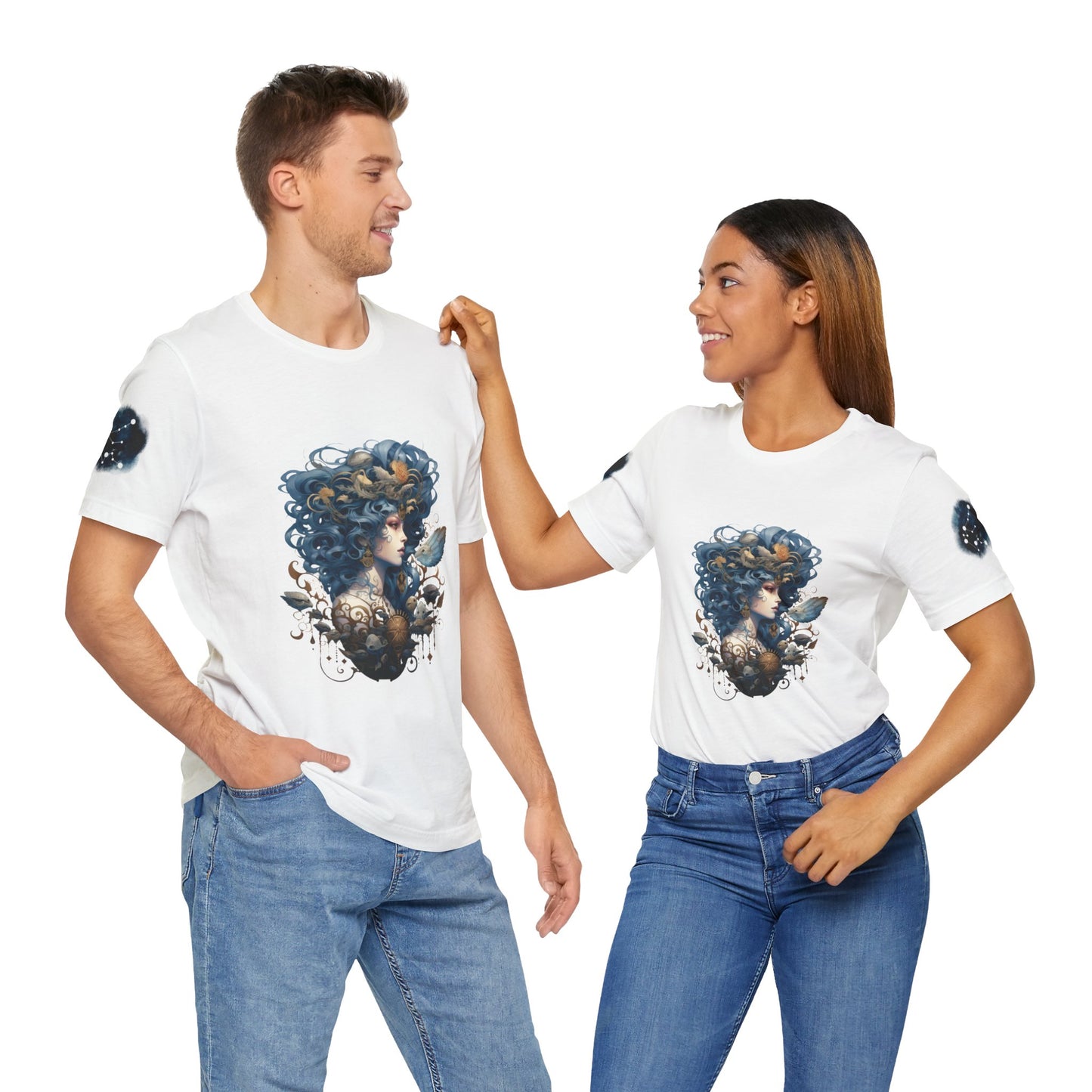 Aquarius , Unisex Jersey Short Sleeve Tee