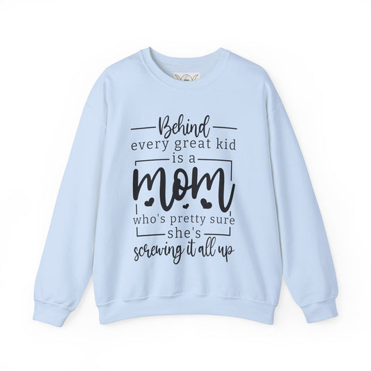 Mother’s love , ™ Crewneck Sweatshirt ( side arm design)