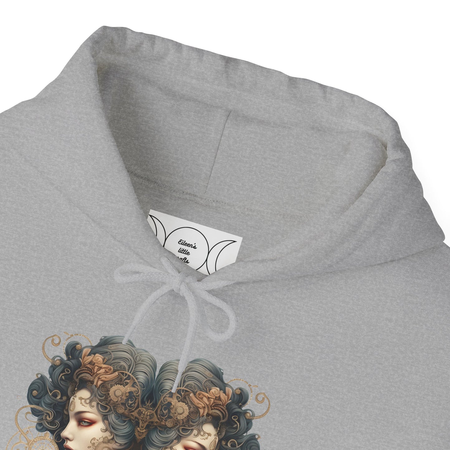 Gemini ,  Unisex Heavy Blend™ Hooded Sweatshirt (no side arm design)