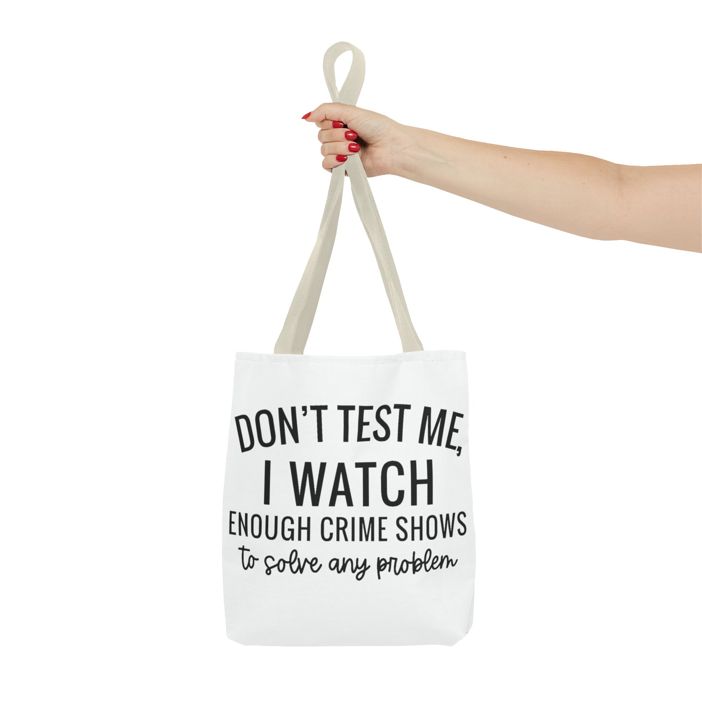 True crime watchers, Tote Bag (AOP)