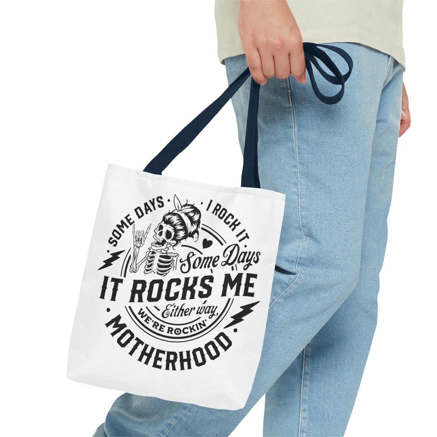 Rocking motherhood,Tote Bag (AOP)