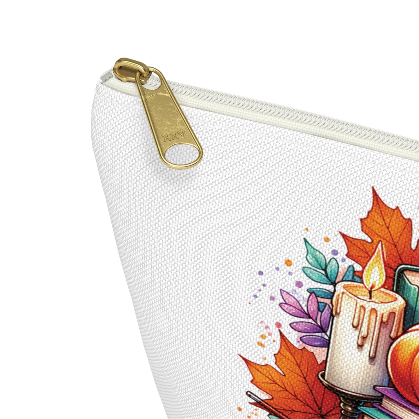 Cozy reader book society,  Accessory Pouch w T-bottoms