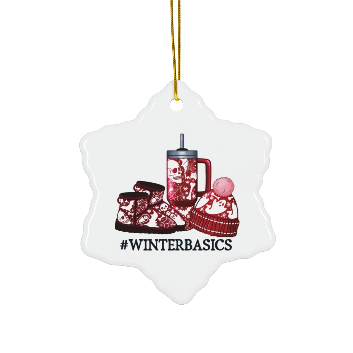 #winterbasics,  Ornament, 4 Shapes