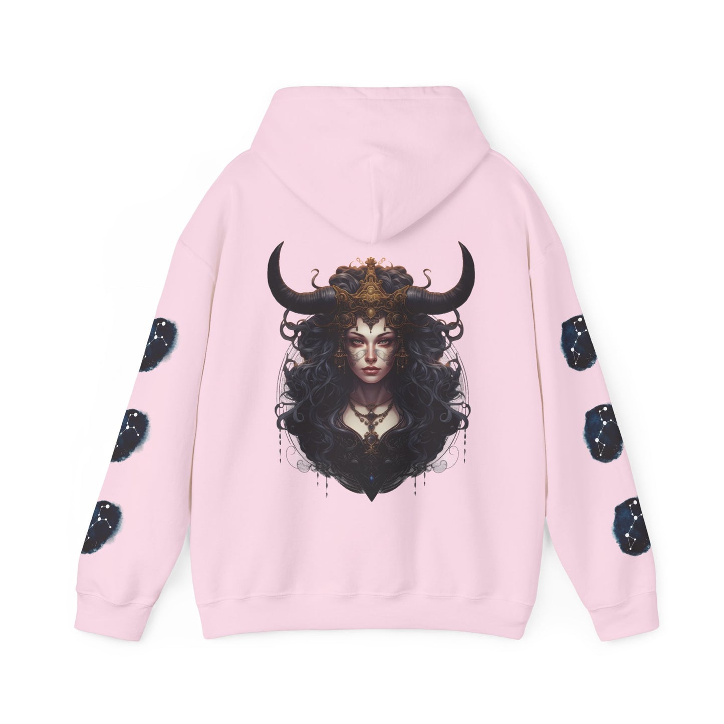 Taurus,  Unisex Heavy Blend™ Hooded Sweatshirt (sleeve design)