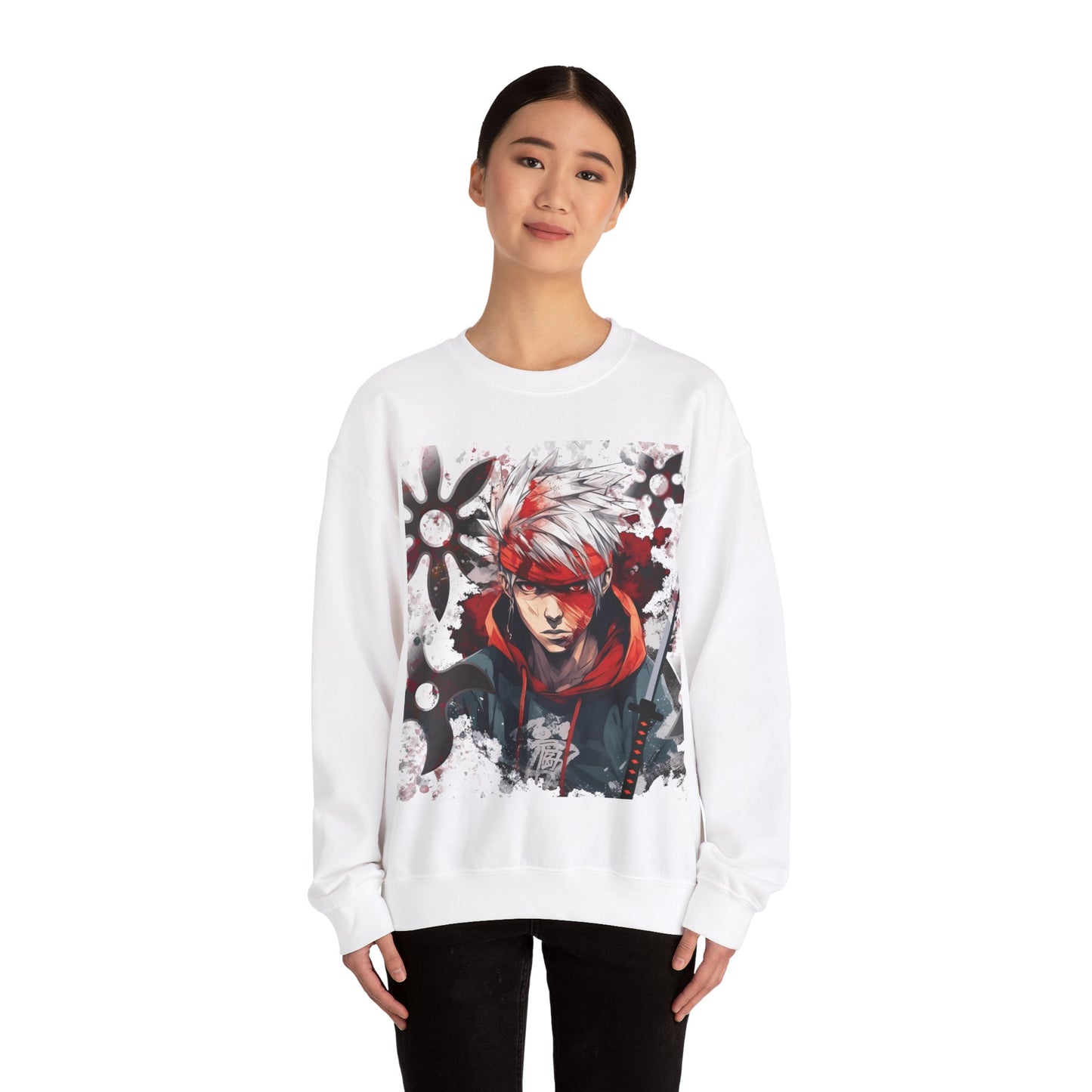 Fight Unisex Heavy Blend™ Crewneck Sweatshirt (no side arm design)