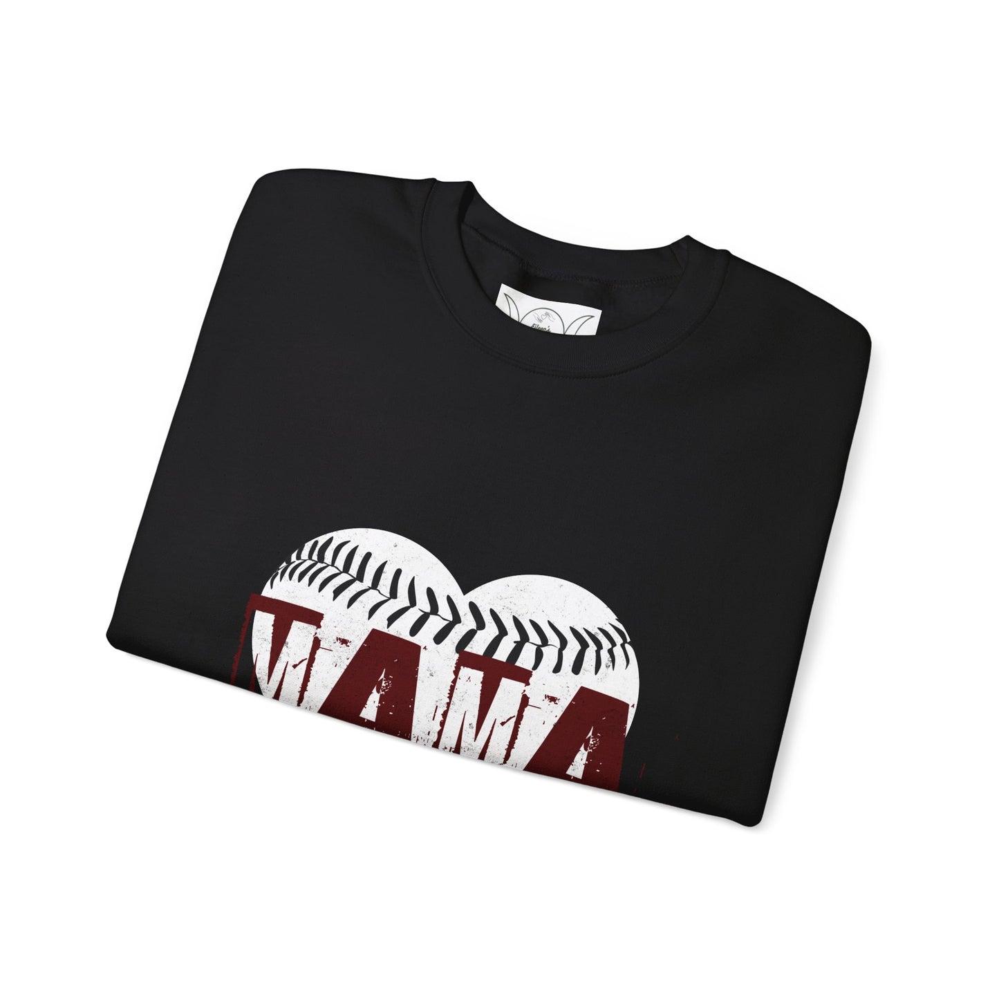 Baseball mama, ™ Crewneck Sweatshirt ( side arm design)