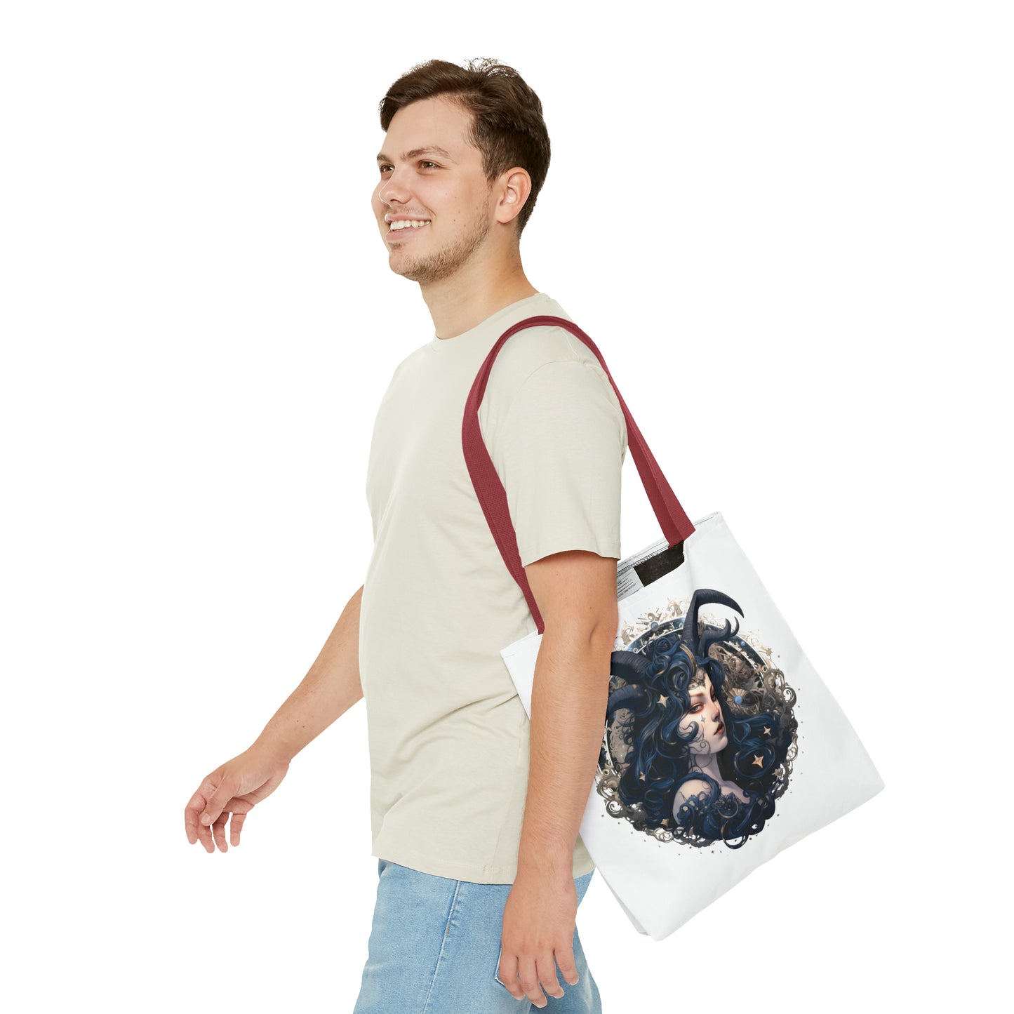 Capricorn, Tote Bag (AOP)