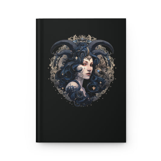 Capricorn, Hardcover Journal Matte