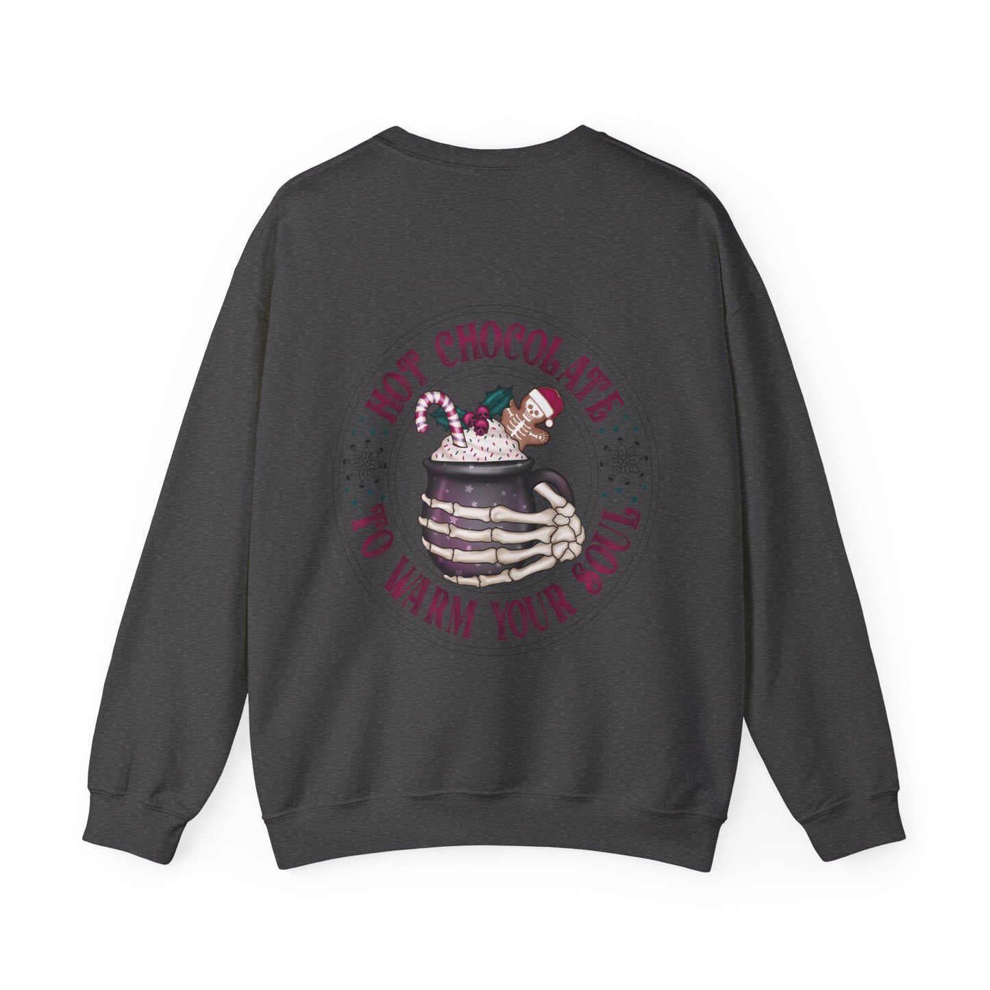 Hot chocolate to warm up my soul, ™ Crewneck Sweatshirt ( no sleeve design )