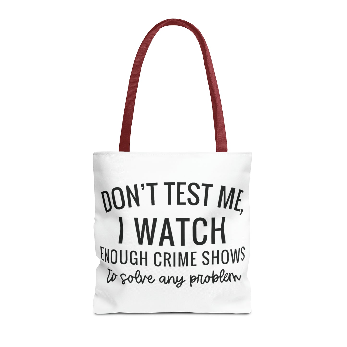 True crime watchers, Tote Bag (AOP)