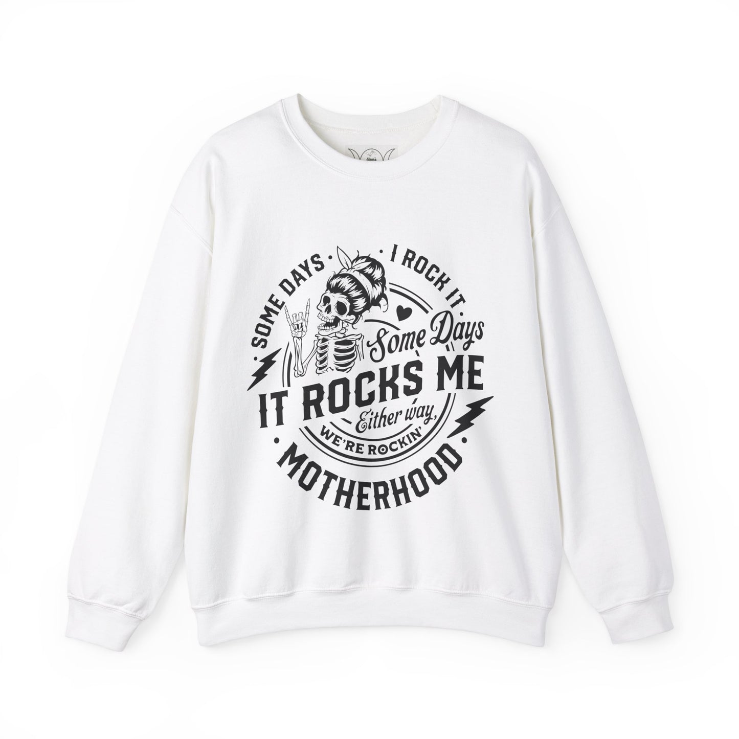 Rocking motherhood, ™ Crewneck Sweatshirt ( no arm design)