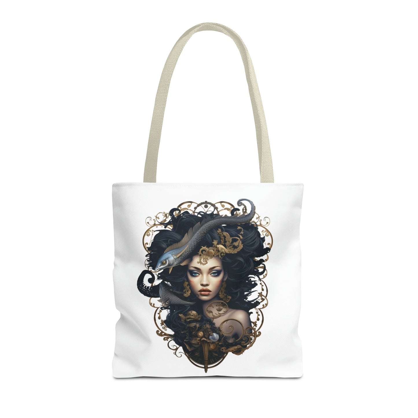 Pisces, Tote Bag (AOP)