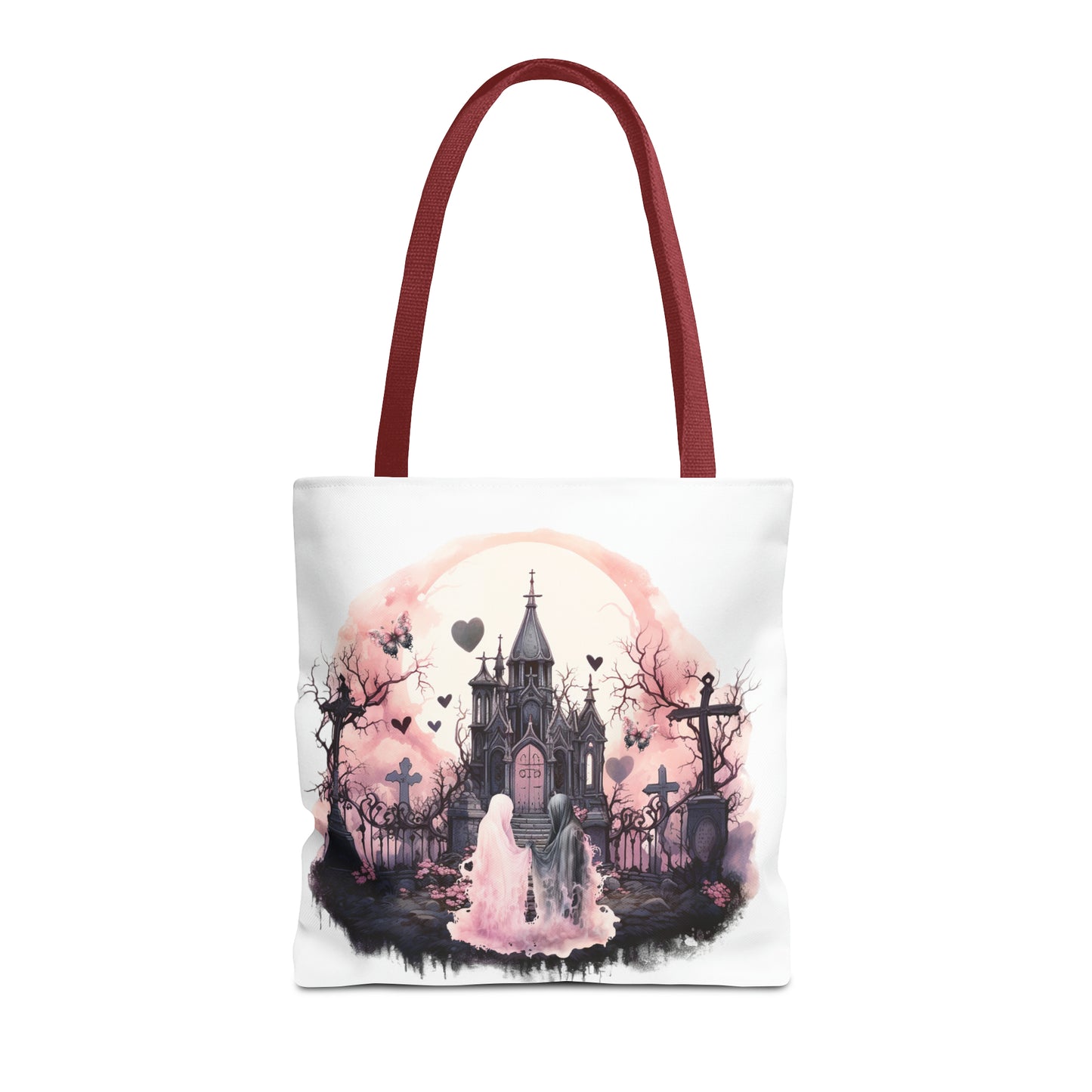 Even in death… we never part, Tote Bag (AOP)