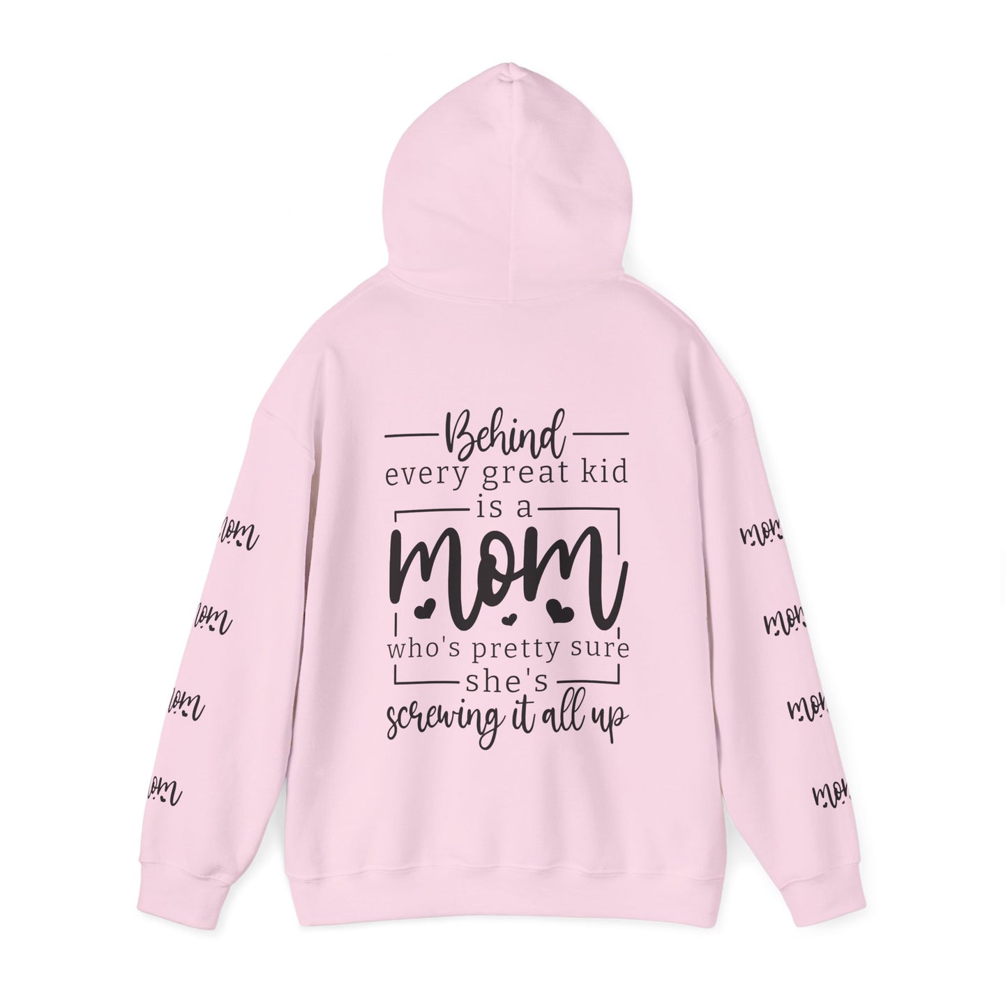 Mother’s love,  Unisex Heavy Blend™ Hooded Sweatshirt (no side arm design)