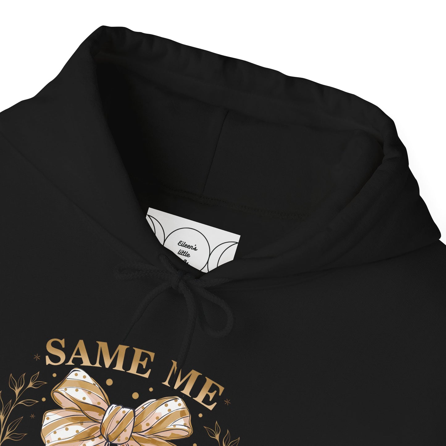 Same me, bigger goals, Unisex Heavy Blend™ Hooded Sweatshirt (sleeve arm design)