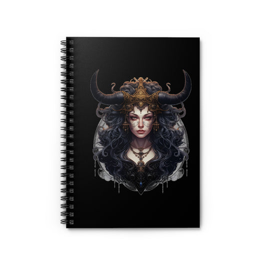 Taurus ,Spiral Notebook - Ruled Line