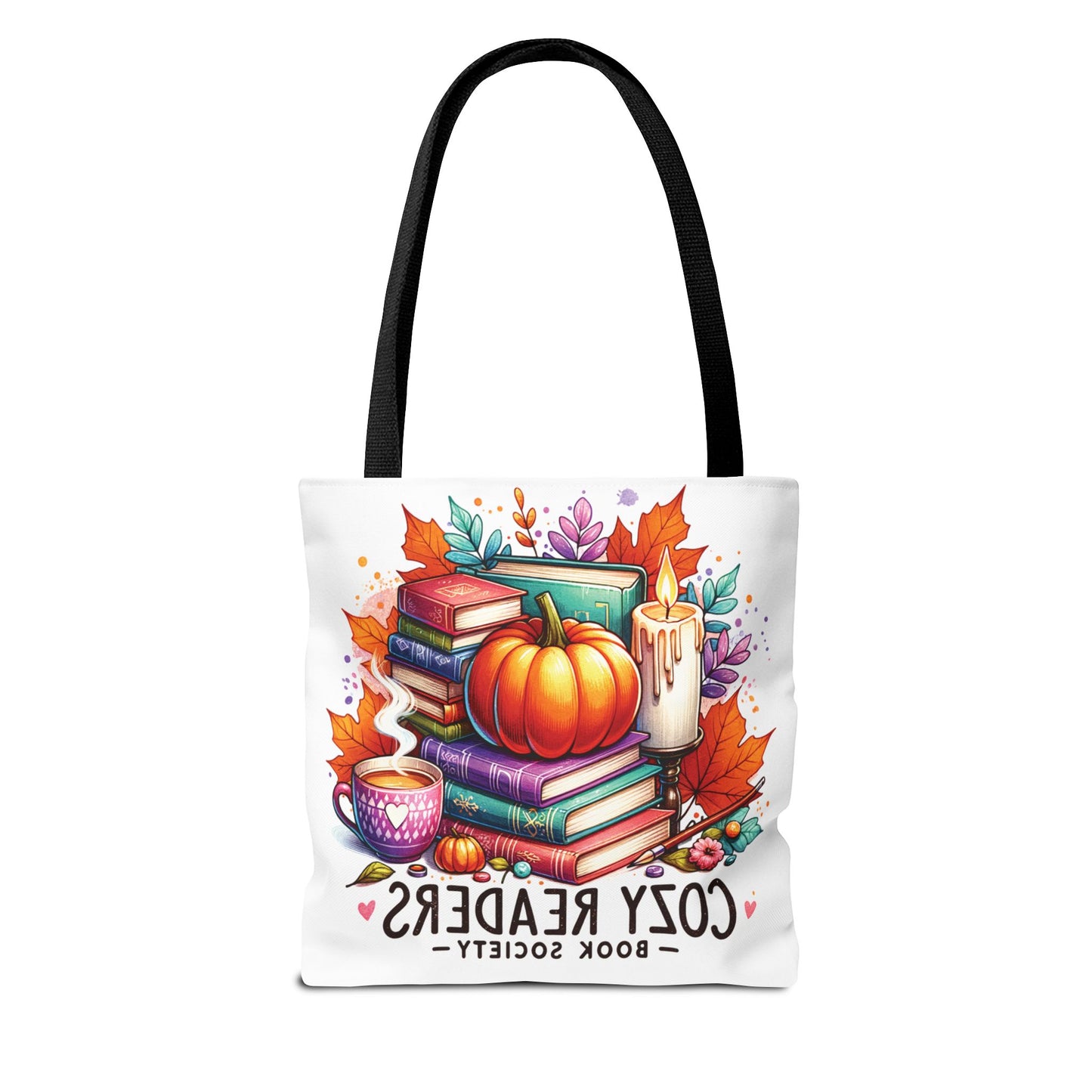 Cozy reader book society Tote Bag (AOP)