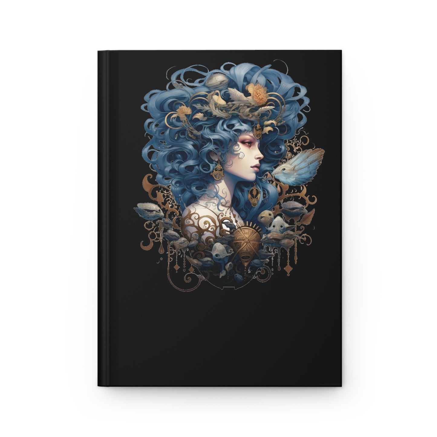 Aquarius, Hardcover Journal Matte