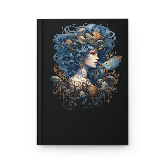 Aquarius, Hardcover Journal Matte