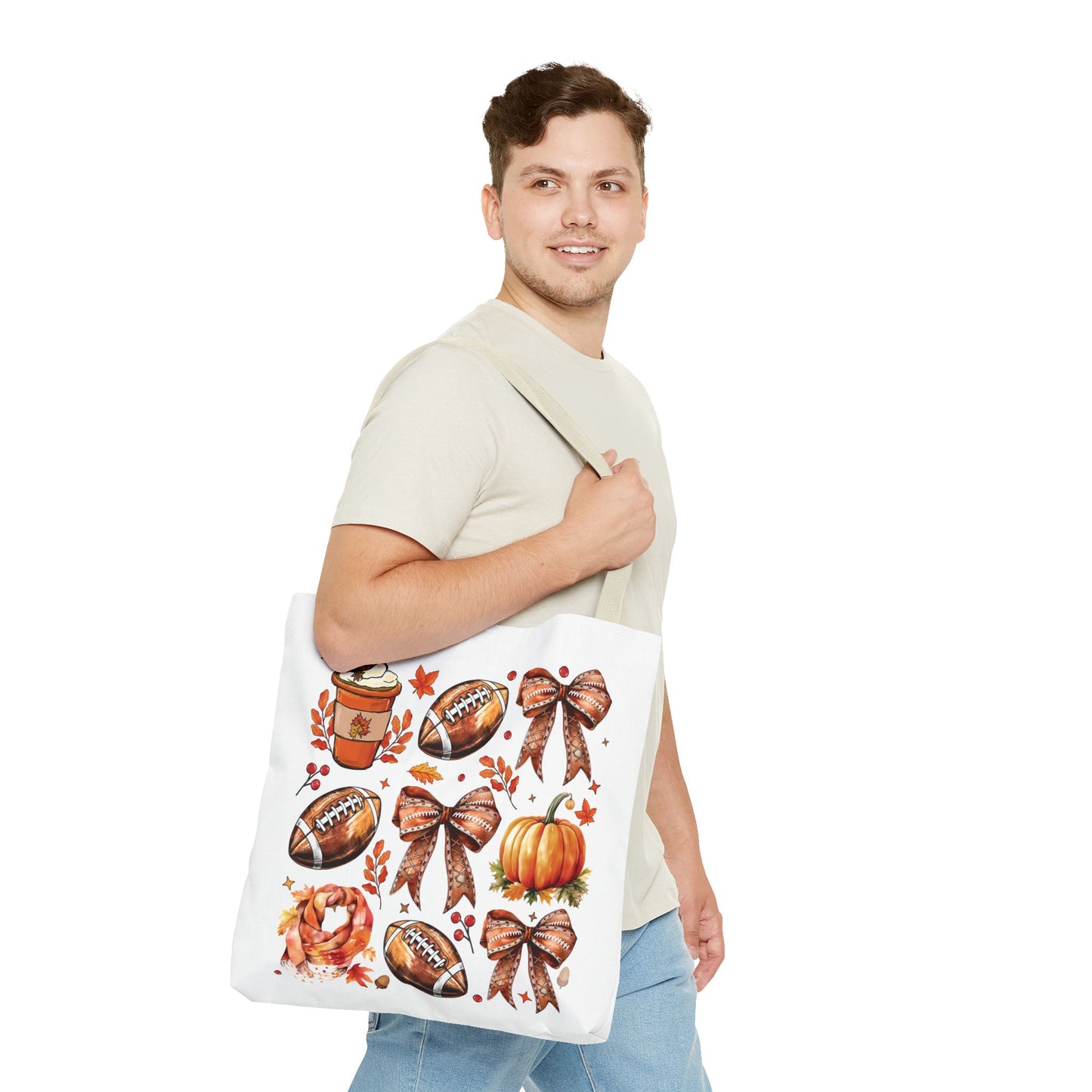 Fall and bows, Tote Bag (AOP)