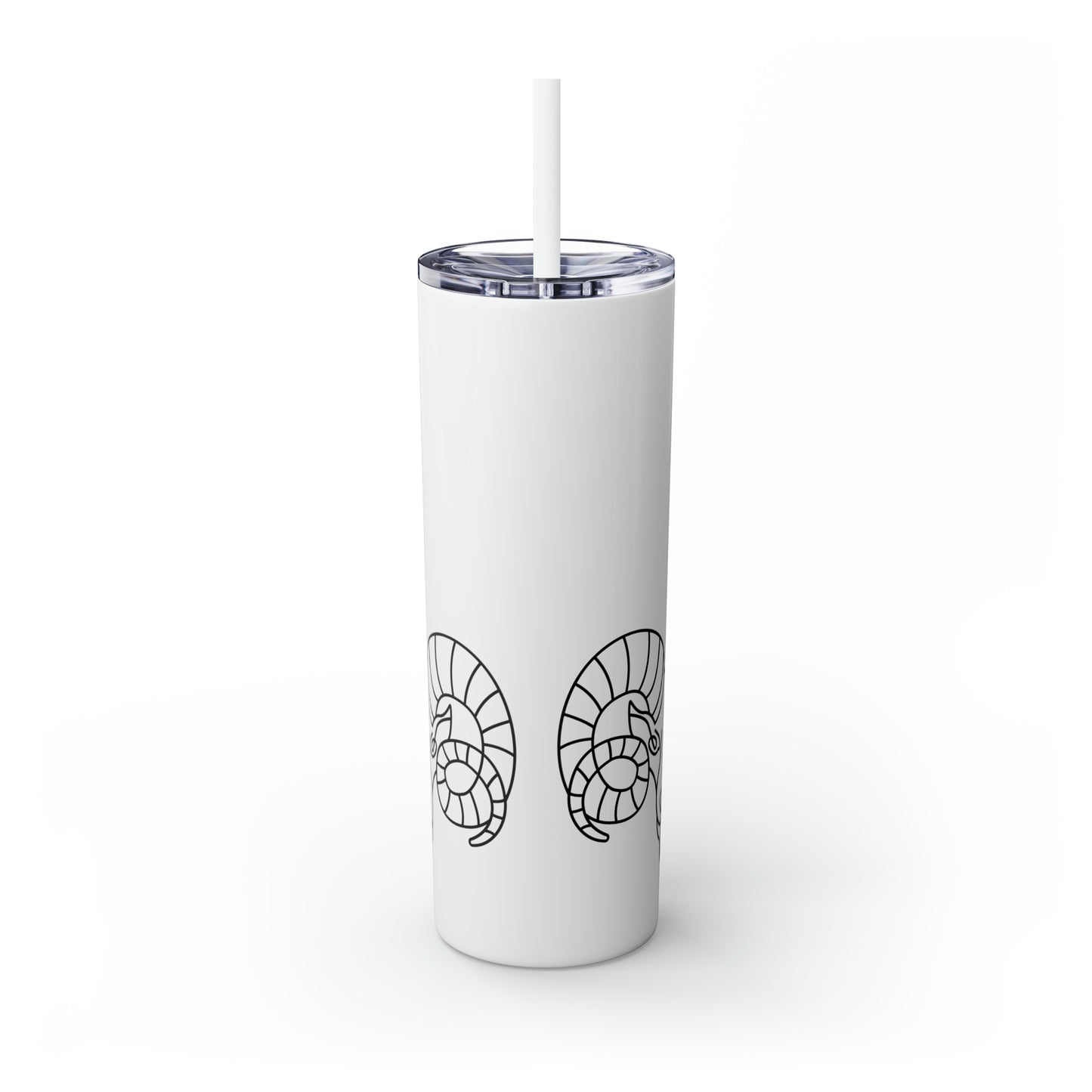 Aries, Skinny Tumbler with Straw, 20oz