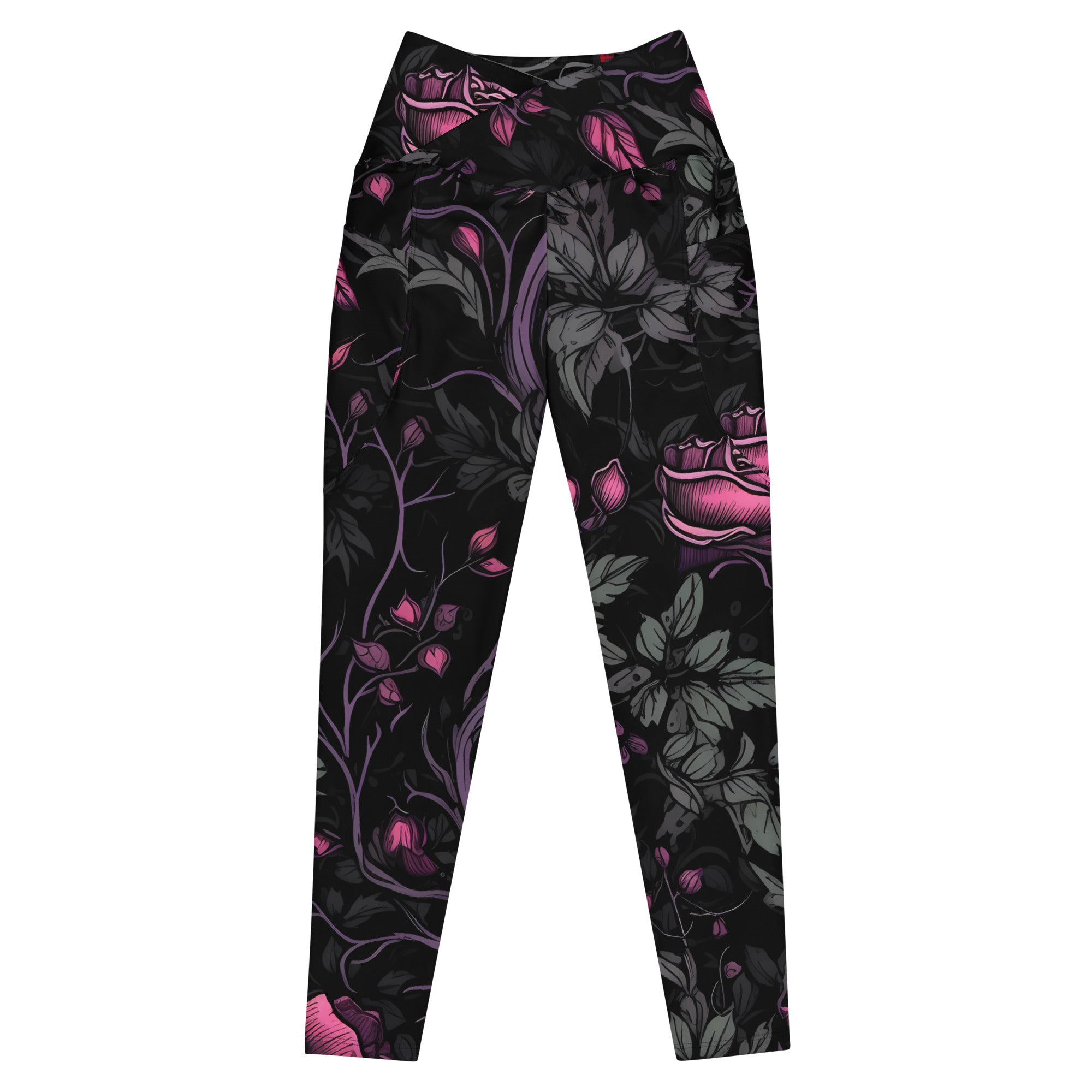 Dark pink top matching leggings best sale