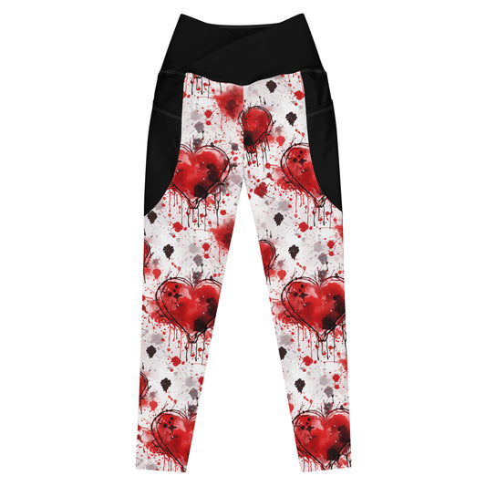 Shattered Heart, Crossover leggings with pockets