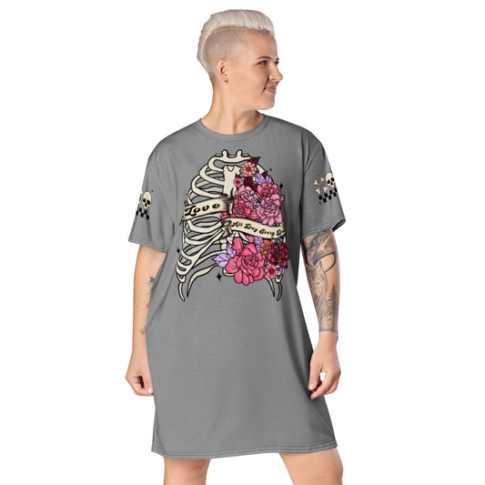 Love all day everyday, T-shirt dress